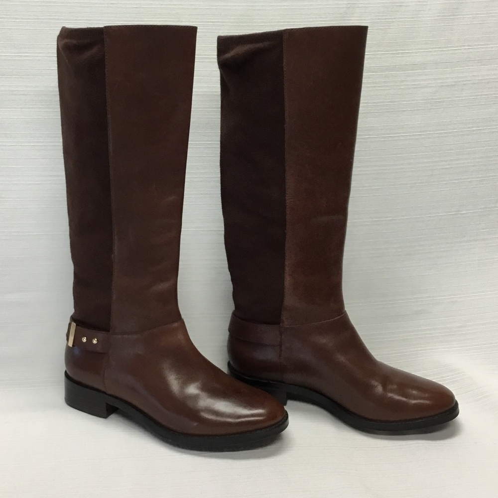 Cole Haan Brown Leather Boots Size 6B - Picture 5 of 8